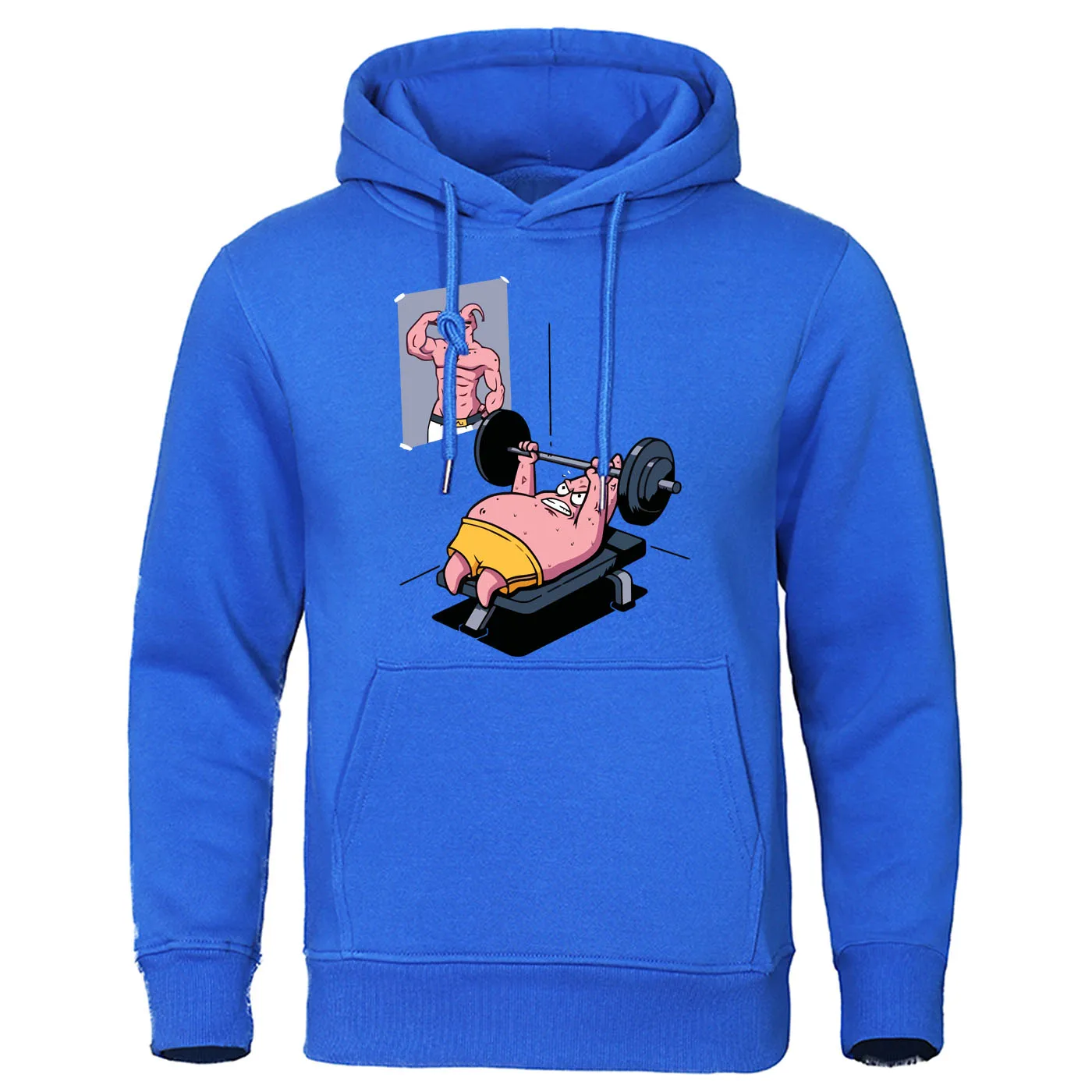 Новинка 2019 модные толстовки для мужчин Majin Buu свитшоты с капюшоном фитнеса