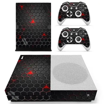 

New Custom Design Skin Sticker Decal For Microsoft Xbox One S Console and 2 Controllers For Xbox One Slim Skin Sticker Vinyl