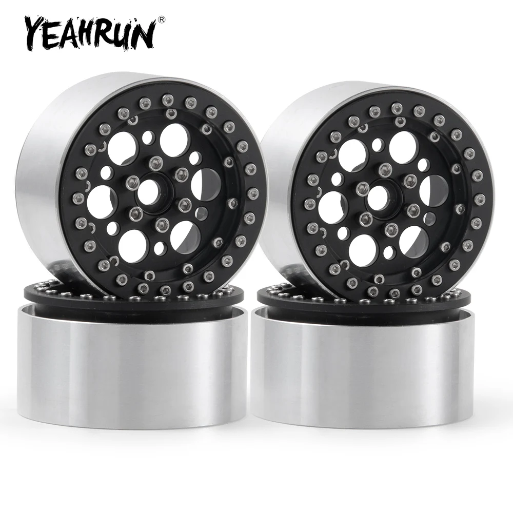 YEAHRUN 2 &quotбисером колеса концентраторы для SCX10 призрак 90018 90022 90027 90046 90047 CC01 TRX4 1/10 RC