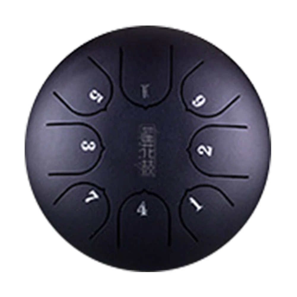 

6 Inch 8 Notes C Key Professional Tank Instrument G Tune Gift Mini Hand Pan Steel Tongue Drum Music Education Party With Mallets