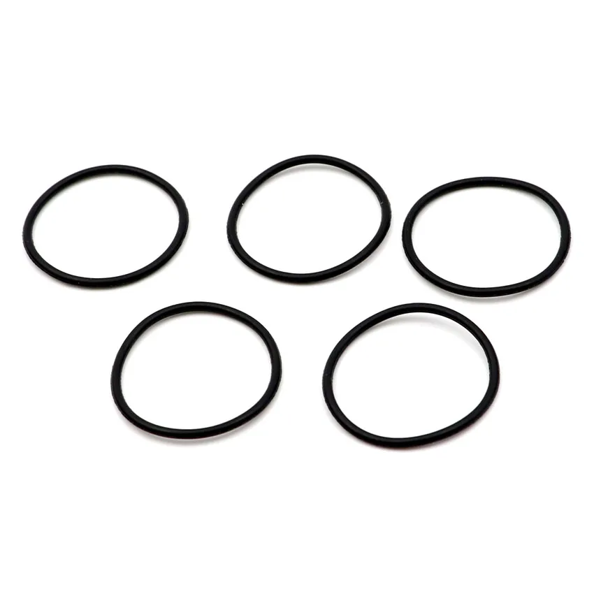 Rubber O Rings Silicone O Rings Keycap O Rings 10pcs 15-50mm x 1.5mm Flashlight Rubber Waterproof O-ring Seal