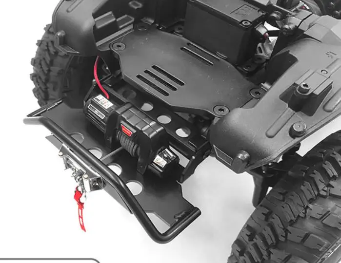 Передний бампер и Лебедка для JRAXXAS 82096-4 G500 G T4 TRX4 TRX-4 гусеничный 4x4 грузовик BENZ кузов