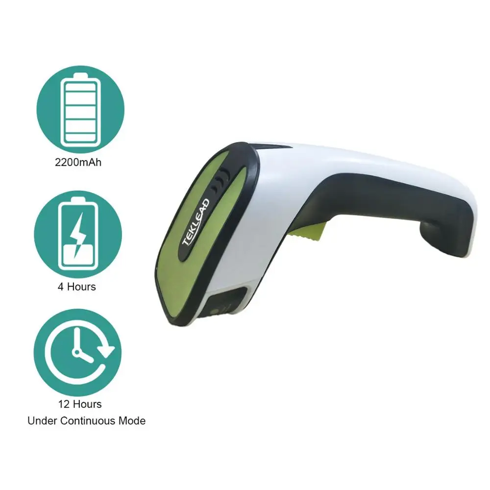 TEKLEAD 1D CCD Bluetooth/2 4 ГГц беспроводной/USB проводной 3 в 1 сканер штрих кода 2500 точек/дюйм