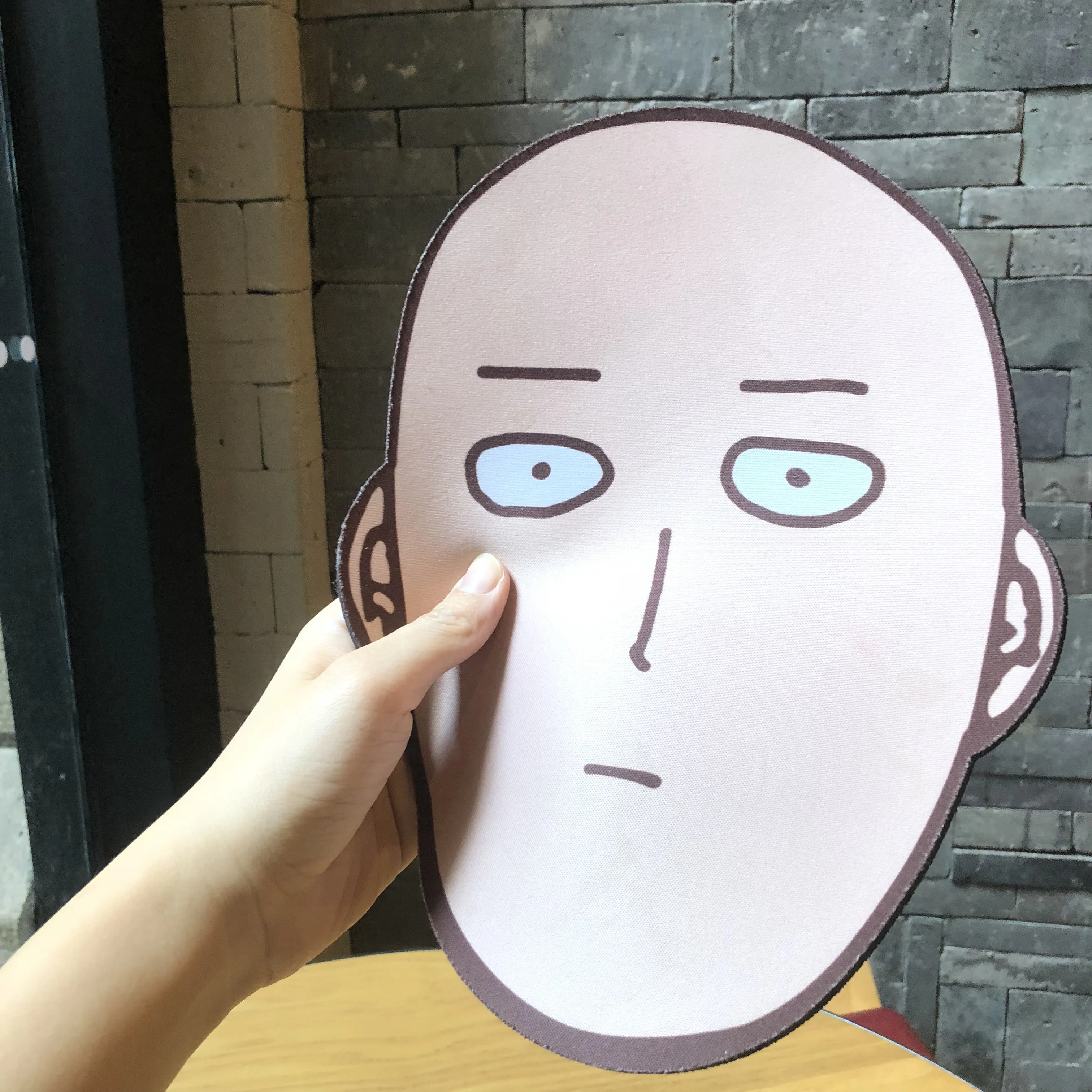 One Punch Man Humor Face Doge Забавный магический коврик для мыши Сакура Pad Feel Funny of Power Koro Array
