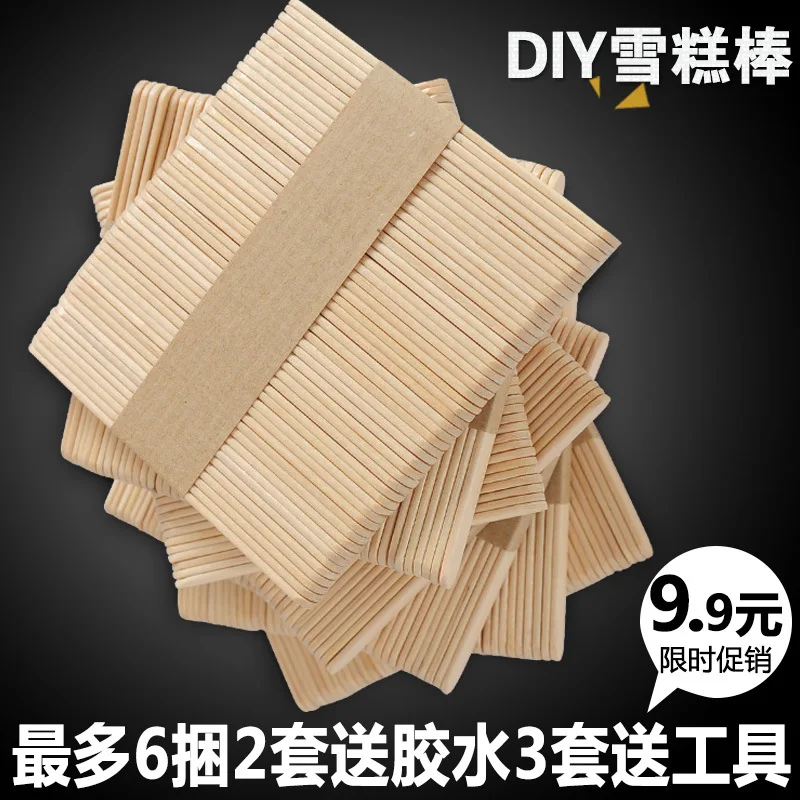 

Material Architecture Sticks Ice Cream Stick Popsicle Stick Handmade DIY for Making Model Ice Color Cabin House Wood Stick