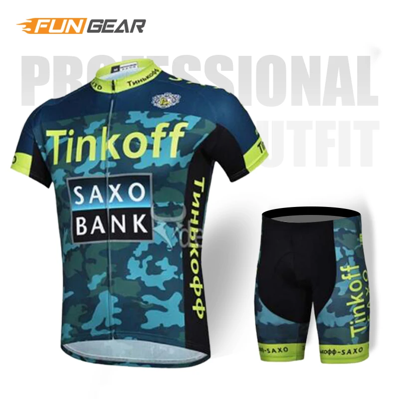Tinkoff Pro Team Велоспорт Джерси Набор велосипедная одежда Триатлон мужские нагрудники шорты летний велосипедный костюм Roupa Ciclismo велосипедная форма - Цвет: Normal Cycling Set
