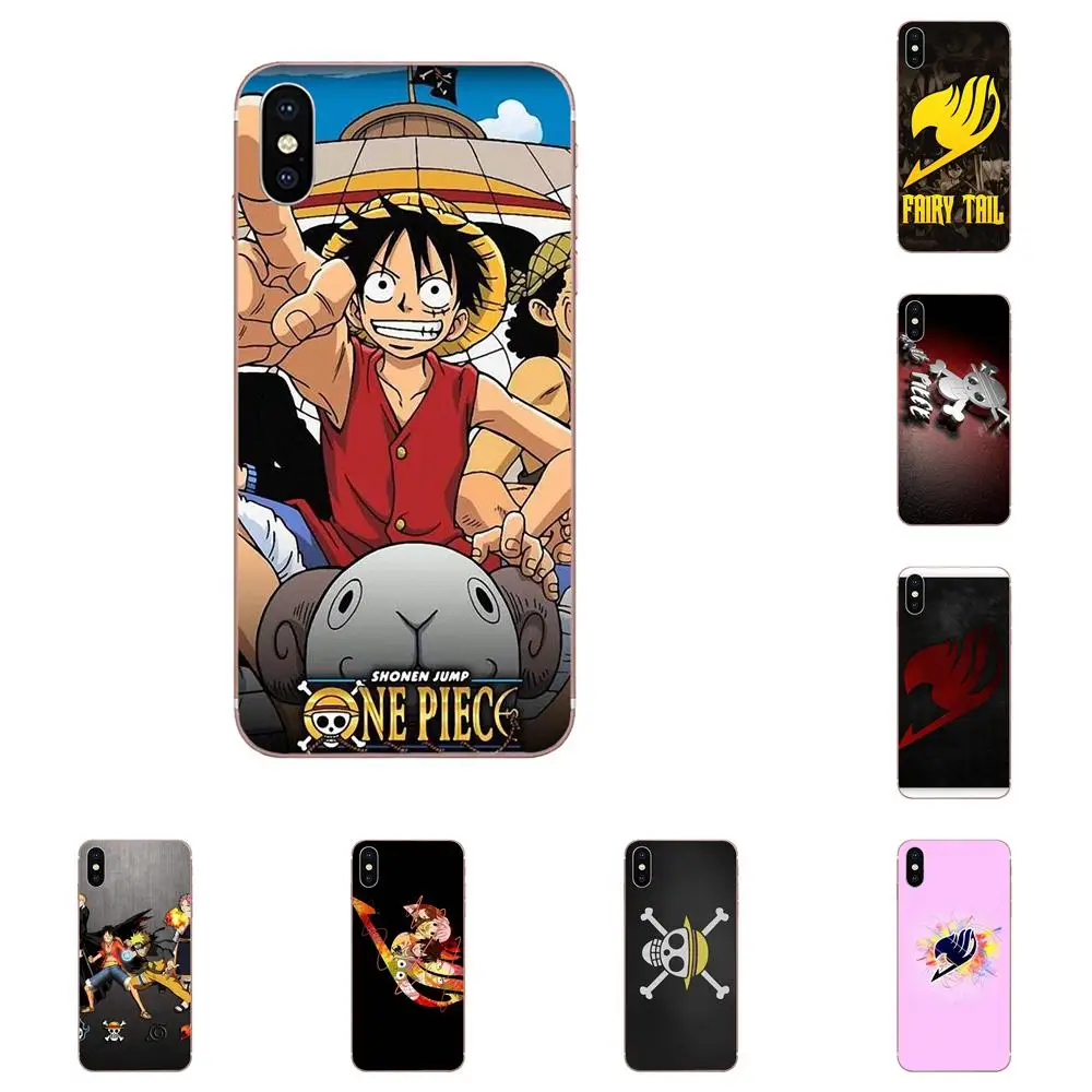 

For Xiaomi Redmi Mi 4 7A 9T K20 CC9 CC9e Note 7 9 Y3 SE Pro Prime Go Play Soft Mobile Anime Naruto One Piece Bleach Fairy Tail