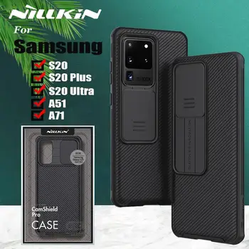 

Camera Protection Case For Samsung Galaxy S20 Plus S20 Ultra NILLKIN Slide Protect Cover Lens Protection Case For Samsung S20