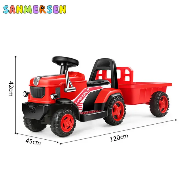 Children Electric Off-road Car Automobile Charging 4 Wheels Motorcar Ride On Cars For Kids Electric Tractor Boy Birthday Present 6