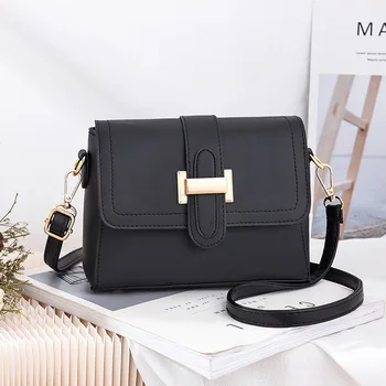 

Ladies' small square bag Simple high-end bag Messenger bag Broadband fashion all-match