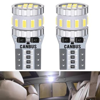 

LED W5W T10 LED Bulbs Canbus Car Parking Position Lights Interior Map Dome Light Volkswagen VW Polo Passat B5 B6 CC Golf 4 5 6 7