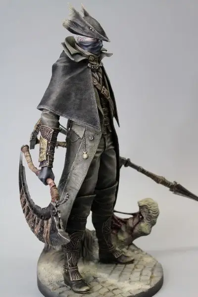 Продажа 30 см новая игра кровавые старые охотники фигурки серповидные подвижные весы статуя Коллекция игрушек подарки