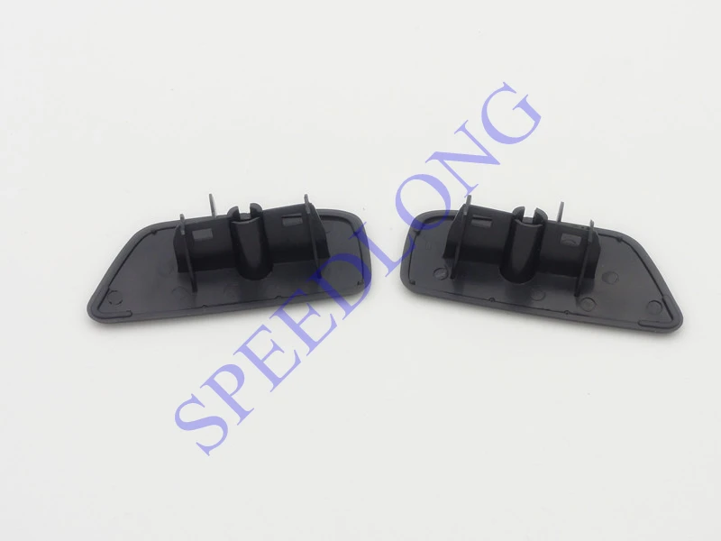 2 PCS/PAIR Front bumper headlight water spray cover washer nozzle cap For Subaru Forester 2009-2012