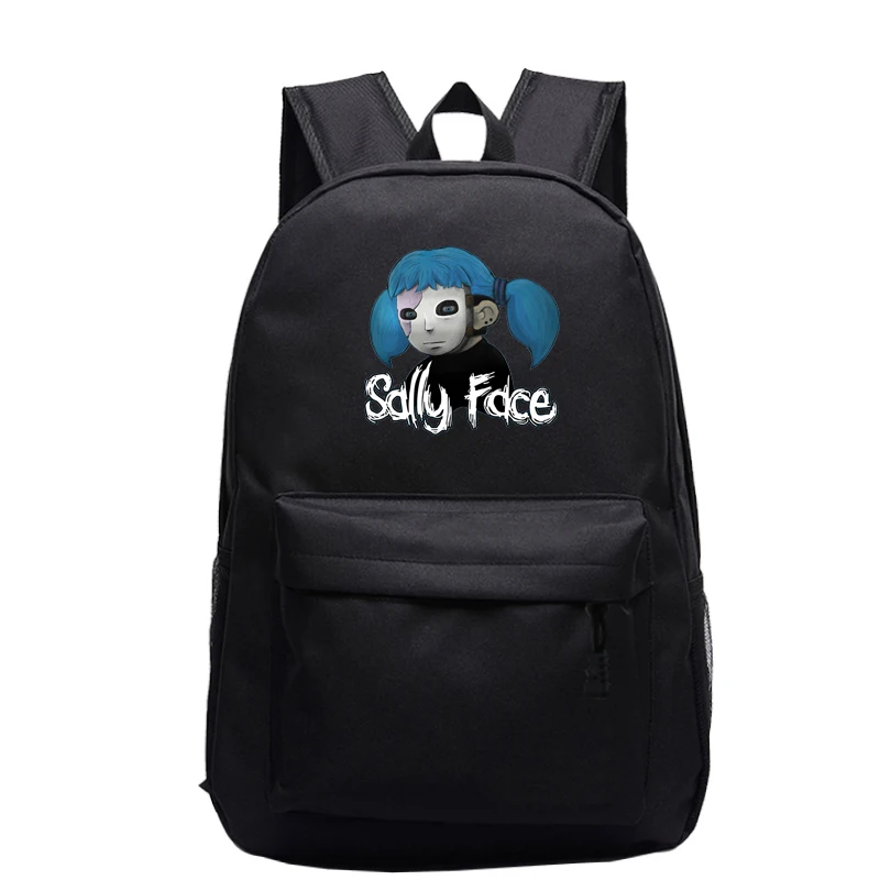 Sally Face рюкзак студенческий блокнот рюкзак обратно в школу рюкзак красивые мужчины женщины мальчики девочки Школа mochila