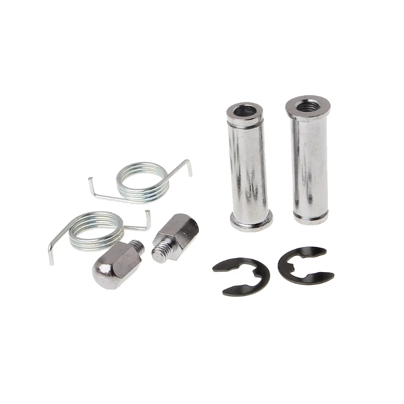 

Motorcycle Aluminum Front Footrests For YAMAHA YZF R1 R6 R6S1998-2012 2003-2008 metal retaining rods two Footrests springs