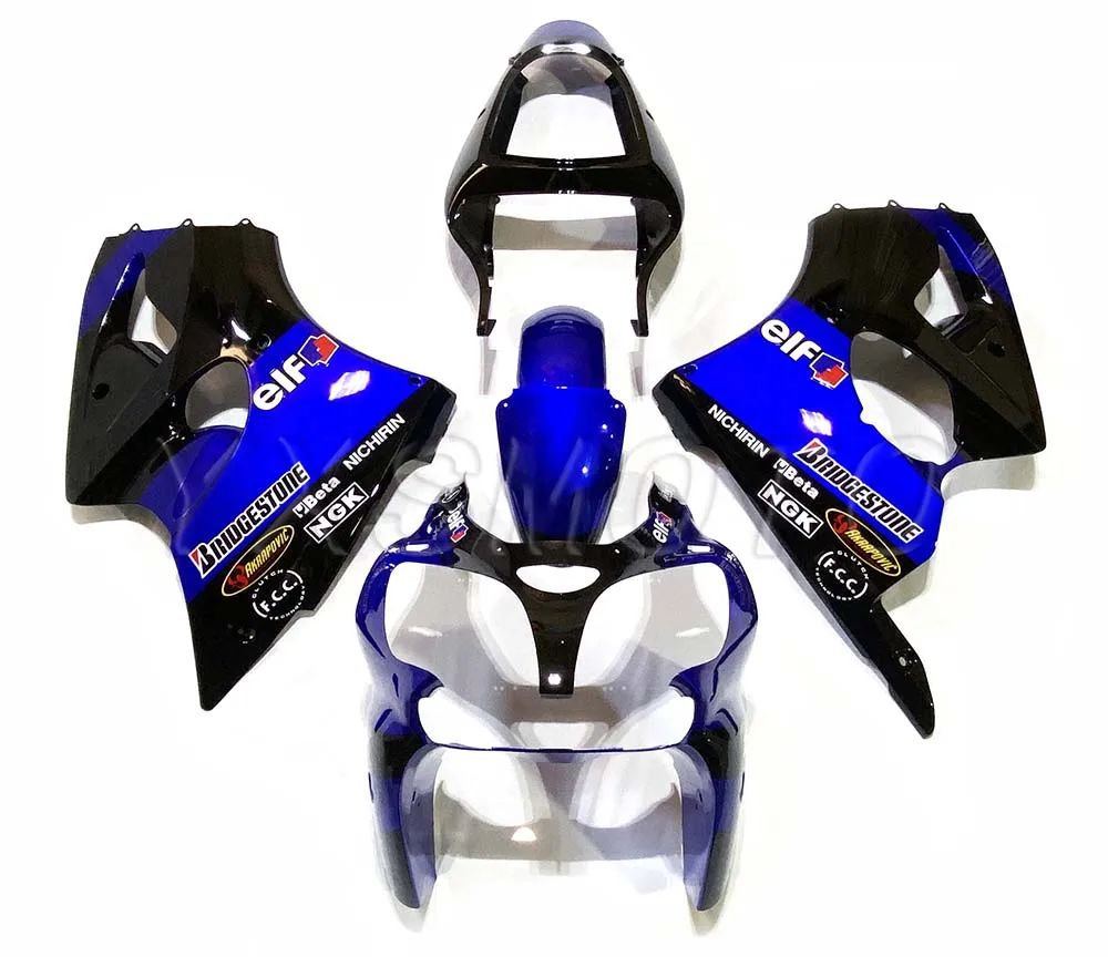 Фирменная Новинка ABS Обтекатели ZX-6R 636 2000 2001 2002 цвет: черный, синий обтекатель комплект zx6r 636 6r 00 01 02
