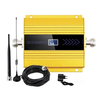 

DCS 1800MHz Phone Signal Booster Antenna Repeater 4G Cellular Amplifier Lte Mobile Kit for Home and Office Large Coverage