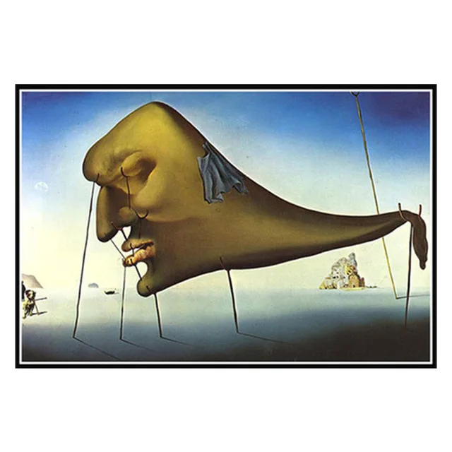 Salvador Dali Surrealism Wall Art Picture Canvas Painting Retro Quadro Posters and Print for Living Room Home Decoration Cuadros 24