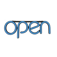 

CALCA OPEN Neon Sign Business LED Light Lamp Integrative Ultra Bright Bar Club KTV Store Shop Advertising Lighting Lamp