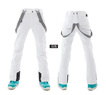 

Women's New Winter Outdoor Ski Pants Waterproof Windproof Warming Breathable Snowboard Pants Skate Trousers