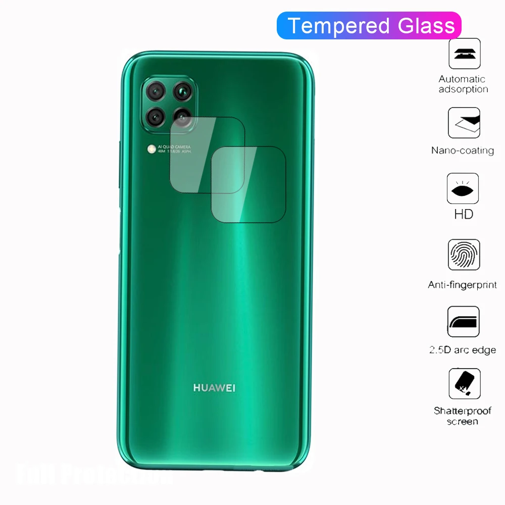 Закаленное стекло для камеры huawei p30 pro/p40 lite/honor 20 p/30/30pro/30lite защитная пленка на