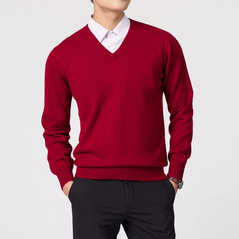 Мужской свитер для пеших прогулок, мужская рубашка,, шерстяная ткань, высокое качество, свитера с v-образным вырезом для мужчин, рубашки SYY08