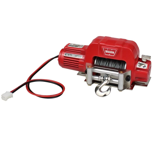 Metal Electric Winch Motor SCX10 Simulated Wireless Remote Controller System for 1/10 RC Crawler Axial Traxxas TRX4 D90 90046