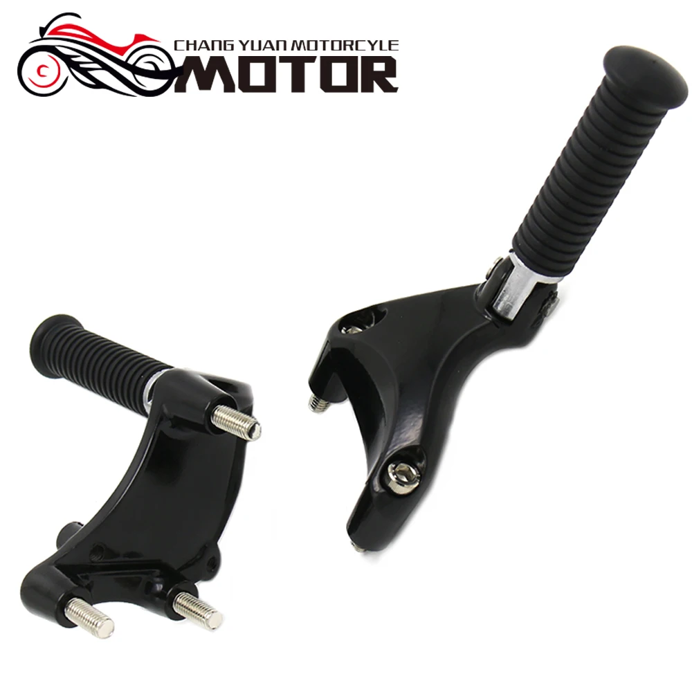 Montura de Pedal de pie de pasajero trasero negro de motocicleta para Harley Sportster 1200 Iron XL 883 48 72