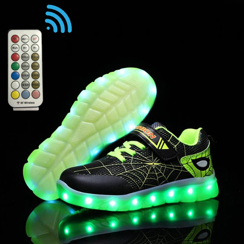 lichtgevende nike schoenen