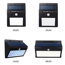 Amazon солнечный светильник s светодиодный датчик человеческого тела настенный светильник для наружного двора настенный светильник уличный светильник зондирующая лампа