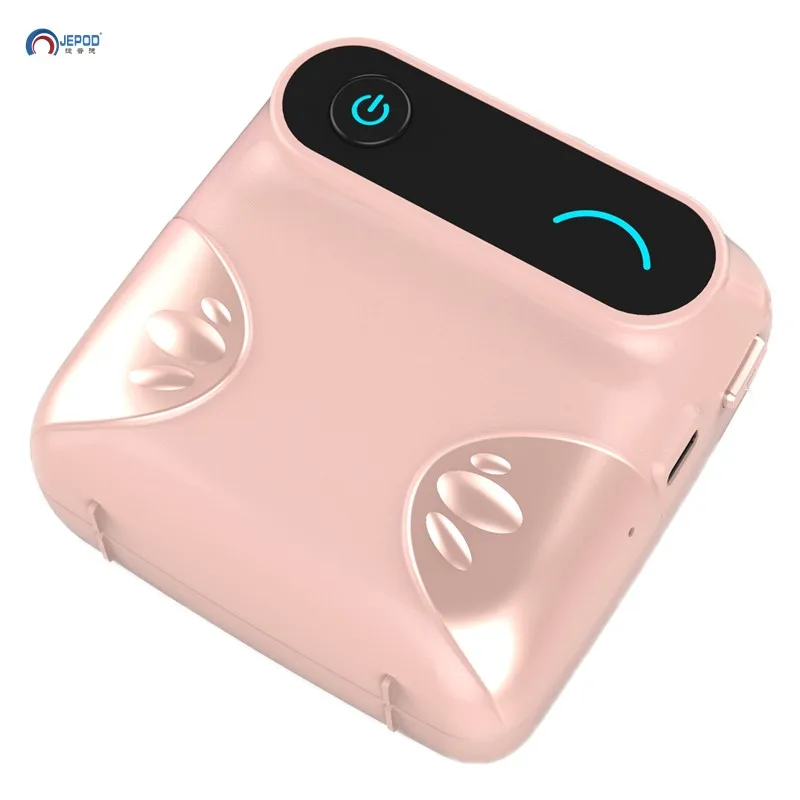 Jepod мини термальный Bluetooth фотопринтер умные телефоны POS Mini ios Android 58 мм Портативный