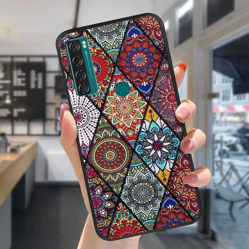 3D Relief Silicone Cartoon Embossed Covers - Durable Back Case Bumper Coque