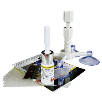 

DIY Car Windshield Repair Tool Auto Window Glass Windscreen Repair Kit Restore Crack Split or Scratch Repair Kit