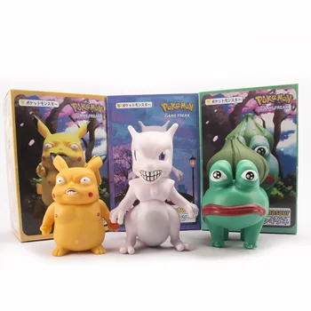 

Takara Tomy GK Pokemon Obscene Mewtwo Pikachu Bulbasaur Action Figure 11cm