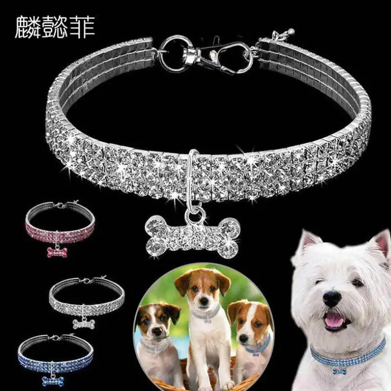 Pet Dog Collar Necklace Has Elasticity Small Dog Lady Beautiful Necklace Collar for Dogs Cats Accessories 1Pc Pet Dog Collar Necklace Has Elasticity Small Dog Lady Beautiful Necklace Collar for Dogs Cats Accessories 1Pc