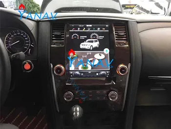 

12.1 inch Tesla style Vertical Screen Car Navigation GPS For-Nissan Patrol 2016-2019 navigation multimedia DVD player Online TV
