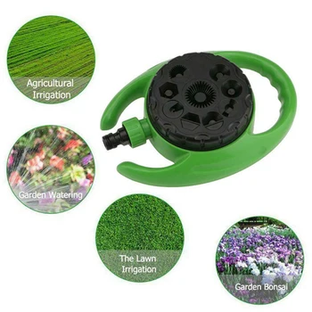 

Multi Nozzle Automatic Garden Sprinklers Watering Grass Lawn Rotating Water Sprinkler System Garden Supplies