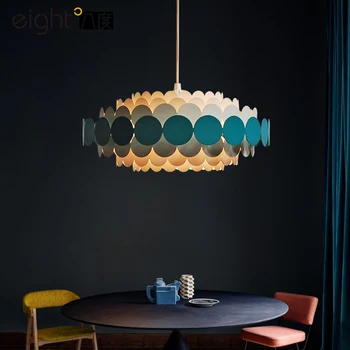 

Restaurant Lamp Bedroom Children's Room Chandelier Simple Modern Nordic Living Room Lamp Art Exhibition Bar Bar Lamp LED Bulbs