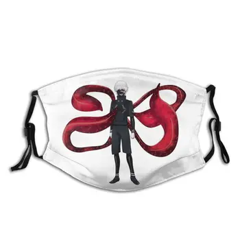 

Ghoul Mouth Face Mask Tokyo Ghoul Facial Mask Lovely with Filters Mask Fashion Adult