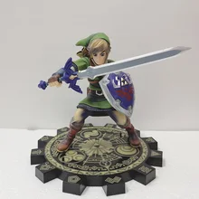 Zelda Skyward Sword Link Master Sword ПВХ фигурка 1/7 Аниме игра игрушка Zelda Link фигурка Коллекционная модель игрушки