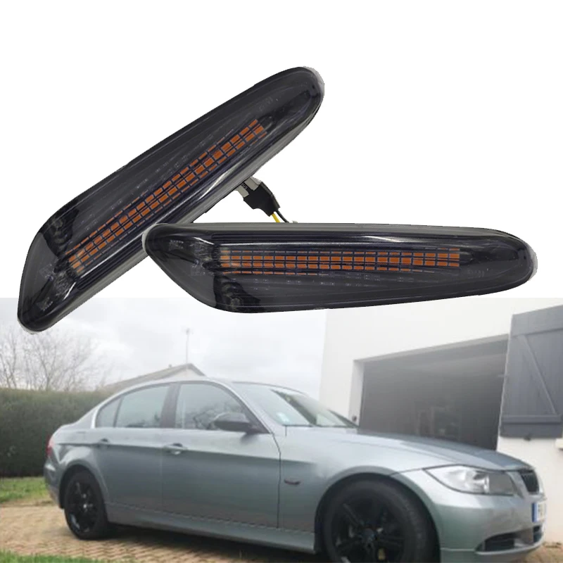 

2 шт., световой индикатор поворота для B MW E90 E91 E92 E93 E60 E87 E82 E61