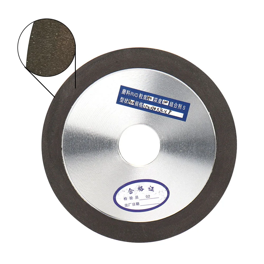 100mm 125mm 150mm Diamond Black Sand Grinding Wheel Resin Bond Tungsten Steel Milling Cutter Tool Sharpener Grinder abrasive wheel,grinding wheel