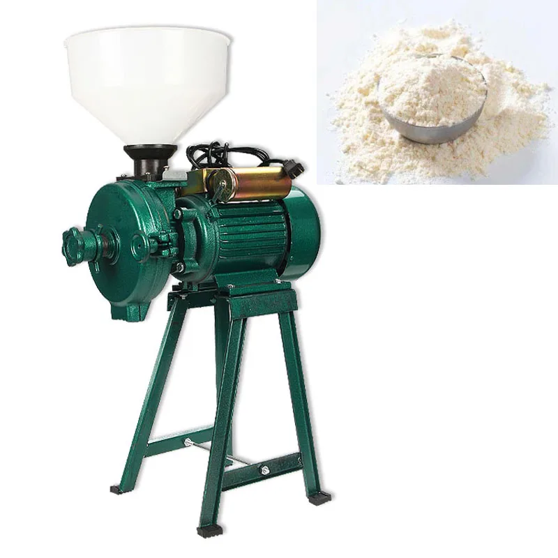 220V High Power Dry And Wet Grain Mill Machine Peanut Seasum Butter