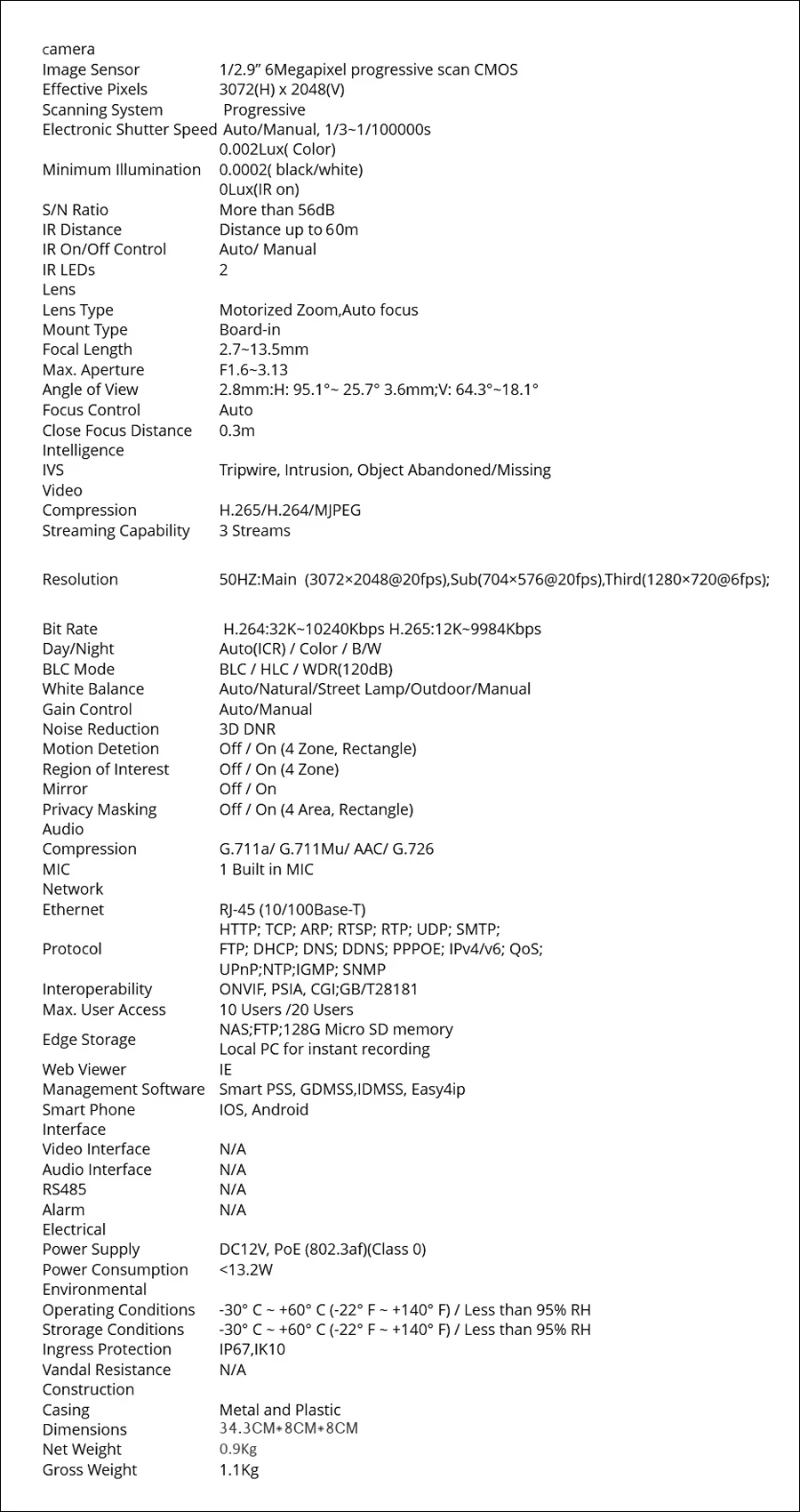 Dahua 6MP ip-камера IPC-HFW4631H-ZSA обновленная версия IPC-HFW4431R-Z со встроенным микрофоном слот для sd-карты PoE камера 6MP HD