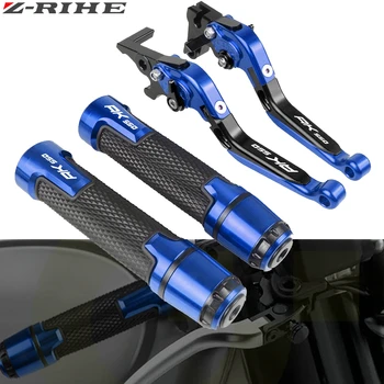 

For KYMCO AK 550 2018 Motorcycle Accessories Extendable Brake Clutch Levers and Handlebar Hand Grips ends For KYMCO AK550 2017
