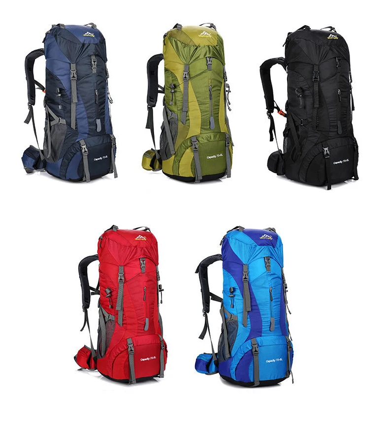 75L уличные сумки для кемпинга нейлоновая сумка для скалолазания походный рюкзак softback походные рюкзаки спортивная водонепроницаемая сумка от дождя