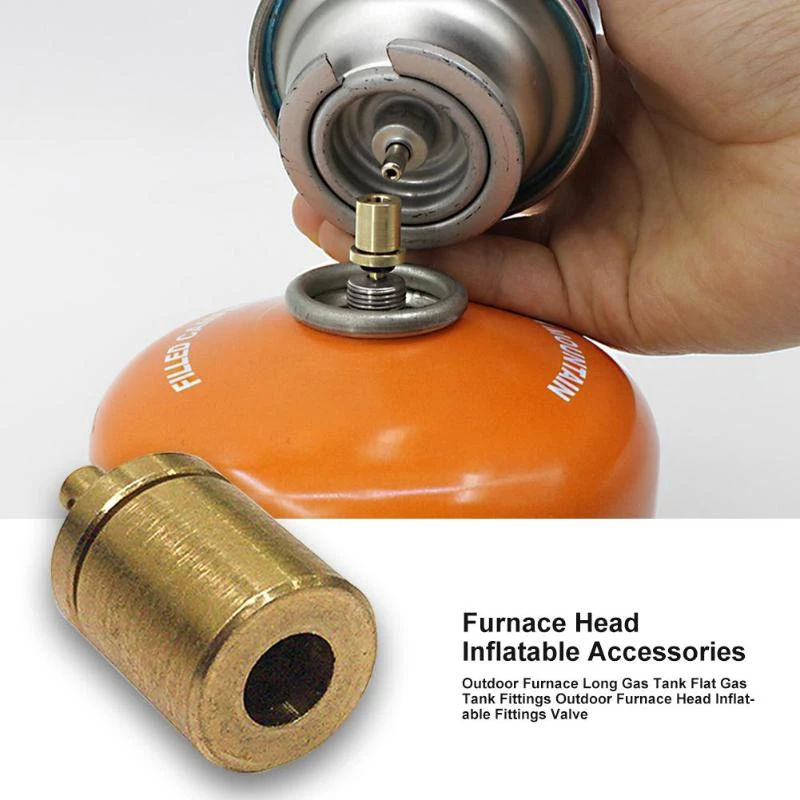 1/2/3Pcs Gas Burner Adapter Outdoor Camping Stove Gas Cylinder Gas Tank