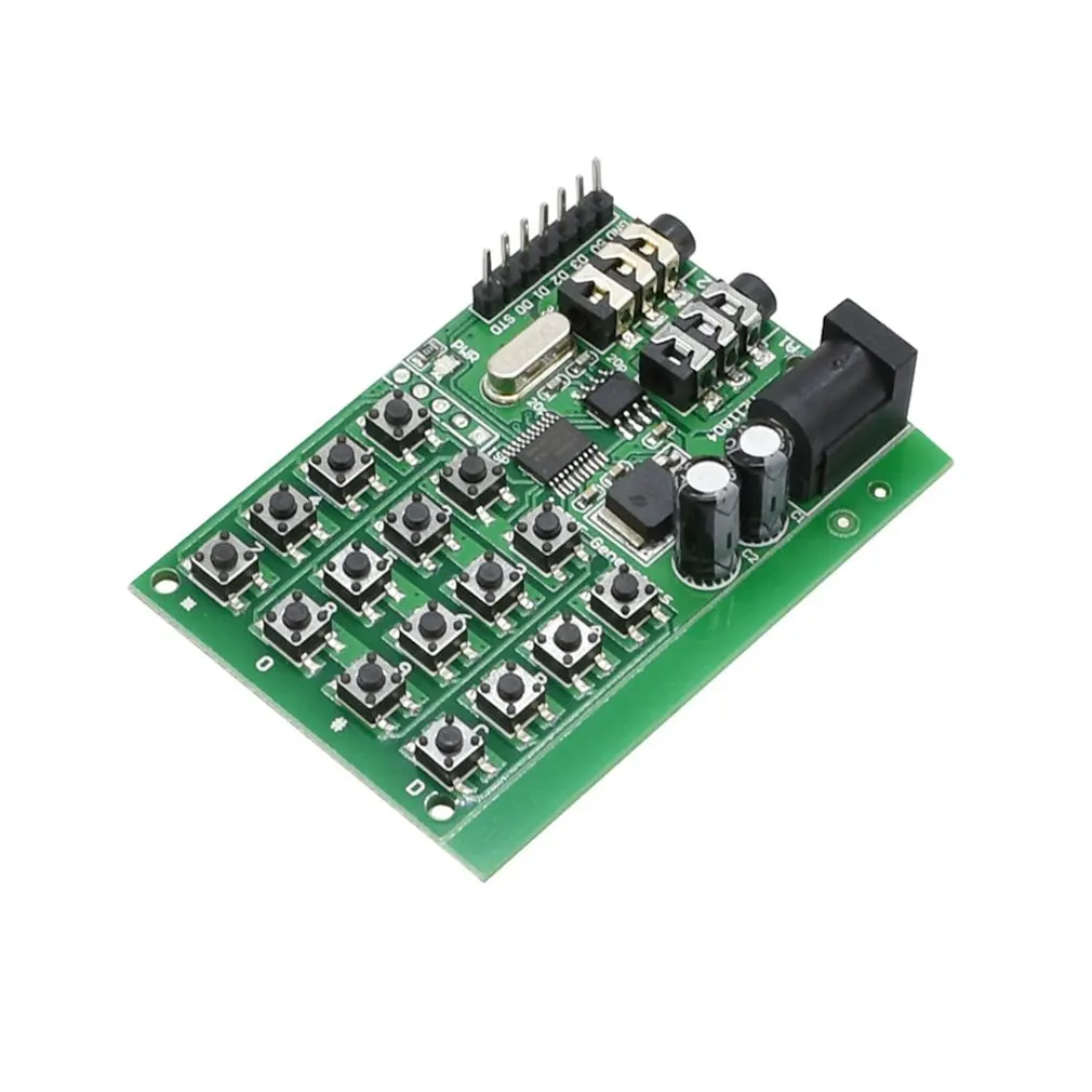 Кнопочный генератор DTMF модуль аудио передатчик датчик доска для Arduino Uno Pro мульти-кнопка аудио Плата управления