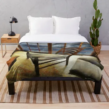 

Drop Shipping Printed Throw Blanket Sherpa Fleece Soft Blanket Flannel Rug Home Decoration For Bed Study In Moonlight