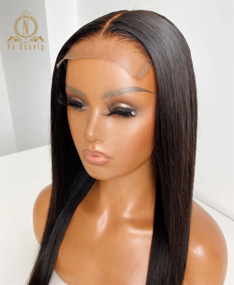 straight human hair wig for black women 6(1)